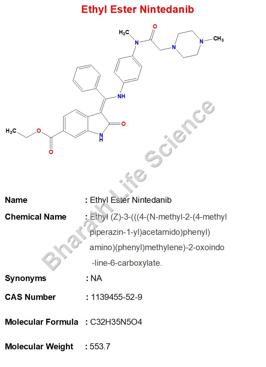 Ethyl Ester Nintedanib 